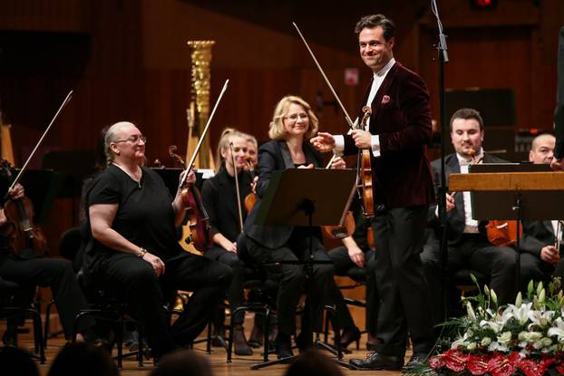 Zagreb: Nastup Zagreba?ke filharmonije u KD Vatroslava Lisinskog 