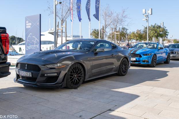 GALERIJA Kultni američki Mustanzi zablistali su u Rovinju