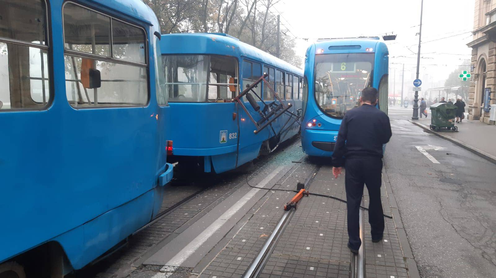 Tramvaji ne voze kroz centar: 'Trola je pala i sve je puknulo'