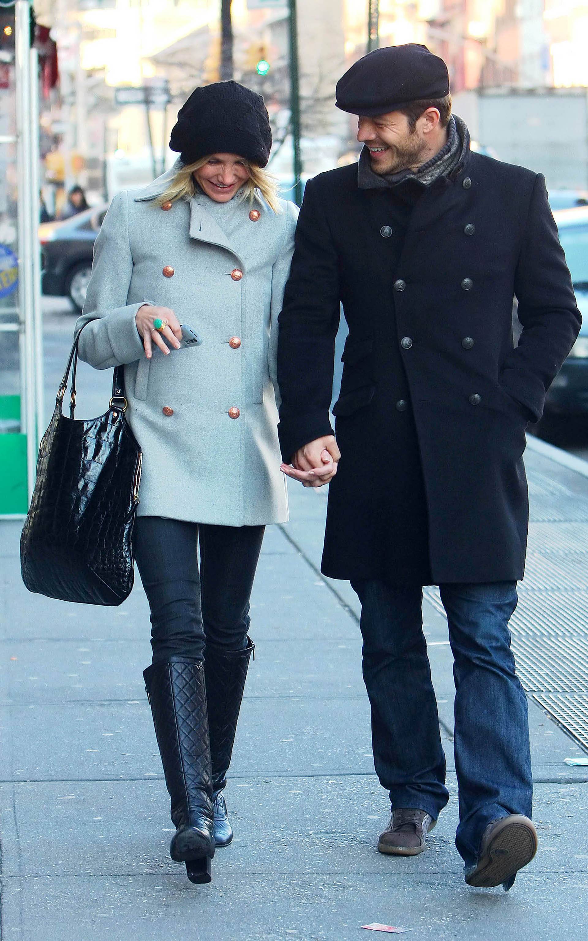 Cameron Diaz and Paul Sculfor Sighting - New York
