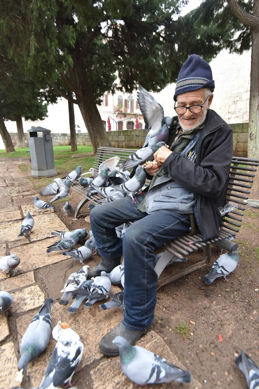 Dobri duh Pule Said Muharemi svakodnevno hrani golubove