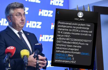 HDZ-ovcima stižu požurnice: Traže da plate 15 eura članarine