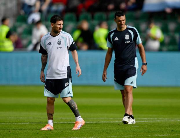 FILE PHOTO: International Friendly - Argentina Training