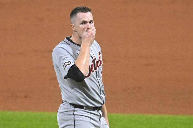 MLB: Detroit Tigers at Cleveland Guardians