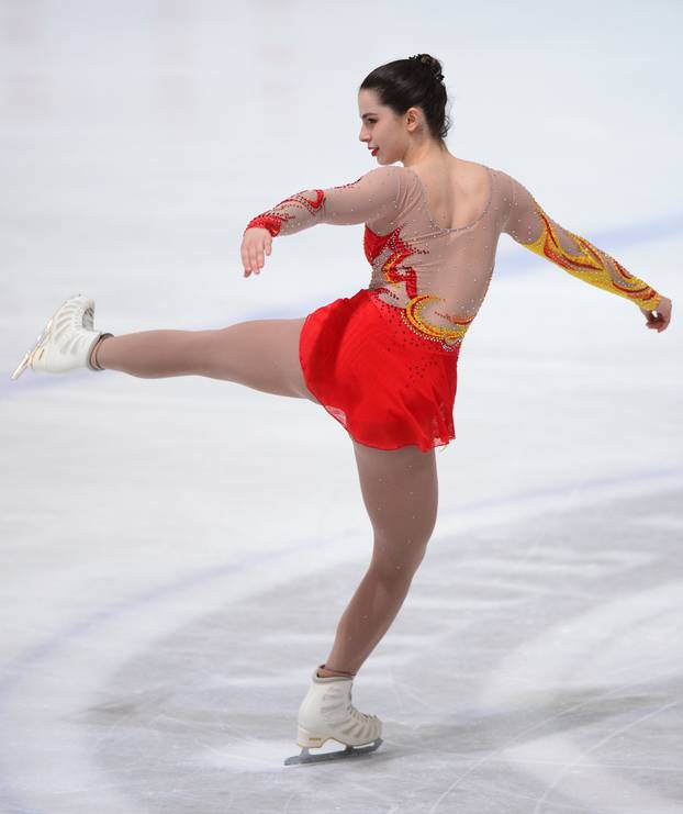 Zagreb: Katarina Kitarovi? na juniorskom ISU Grand-prixu u umjetni?kom klizanju 