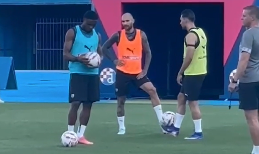 Biv&scaron;i asovi HNL-a odradili su trening na Maksimiru! Sopi&cacute; je sve budnim okom nadgledao