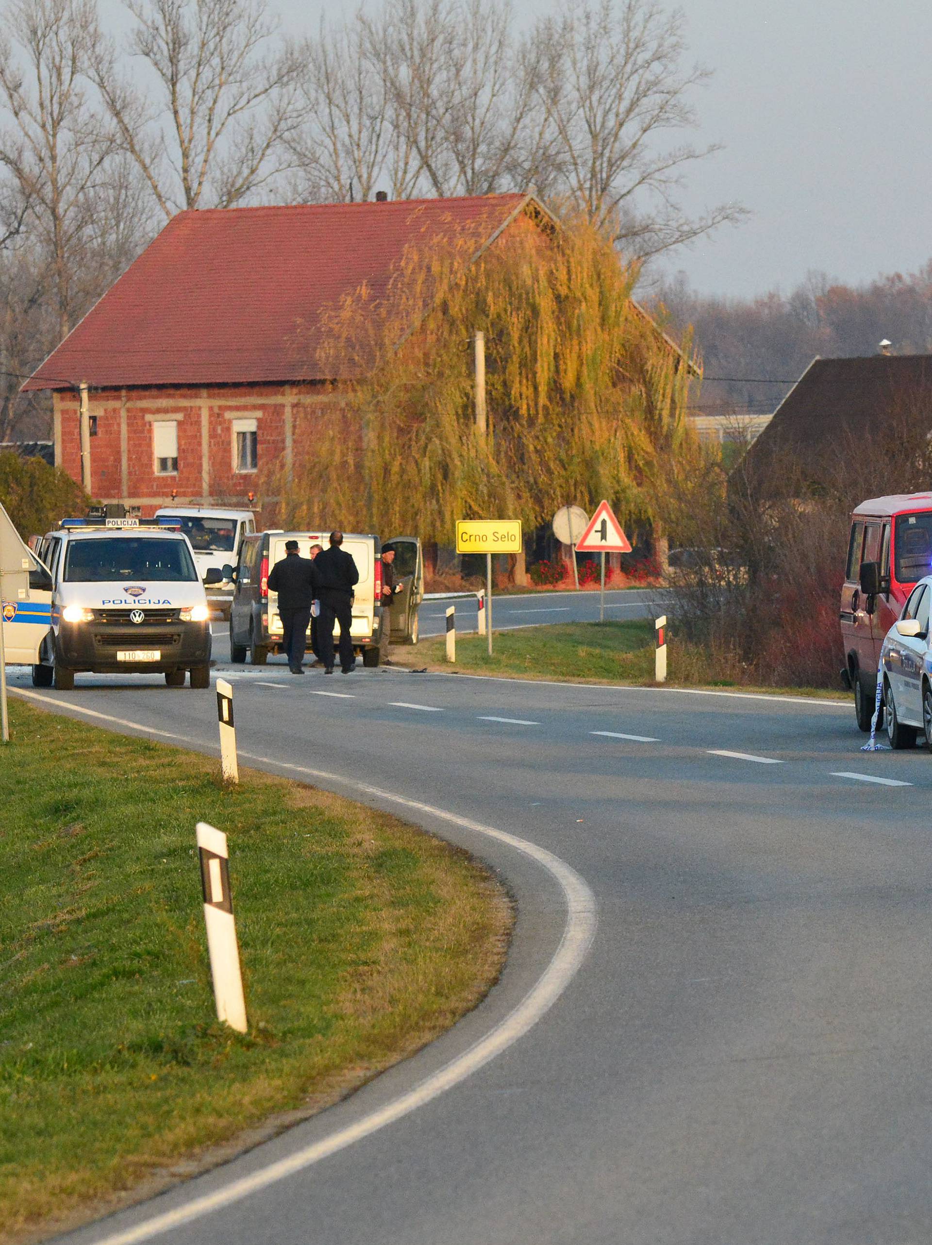 Stravične scene u Slavoniji: Motociklist poginuo na cesti...