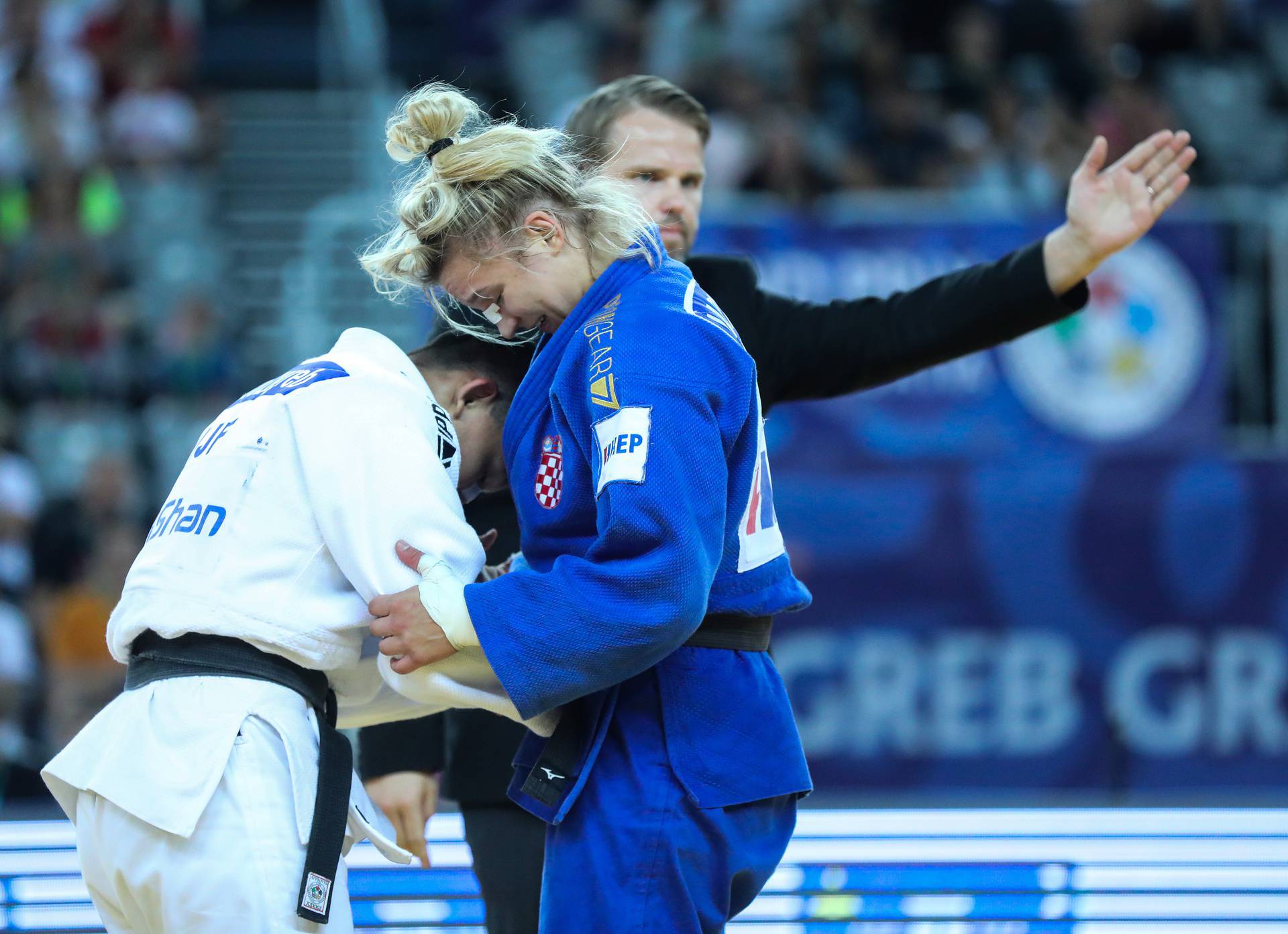 IJF World Judo Tour Zagreb Grand Prix, hrvatska judašica Lara Cvjetko u kategoriji do 70kg osvojila brončanu medalju
