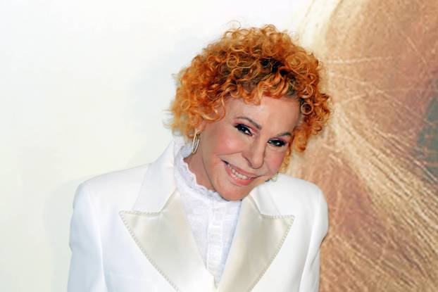 Italian singer Ornella Vanoni