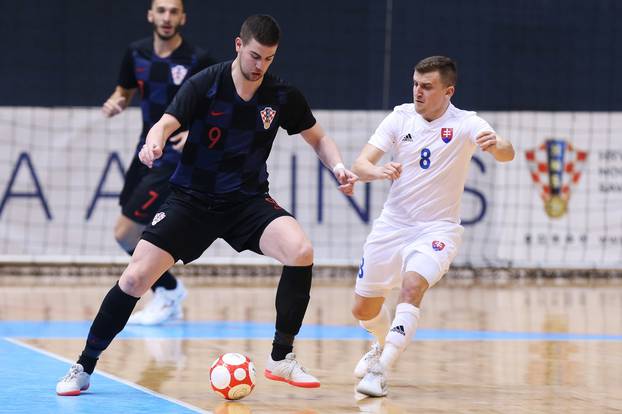 Osijek: Elitno kolo kvalifikacija za Svjetsko prvenstvo u futsalu: Hrvatska - Slovačka