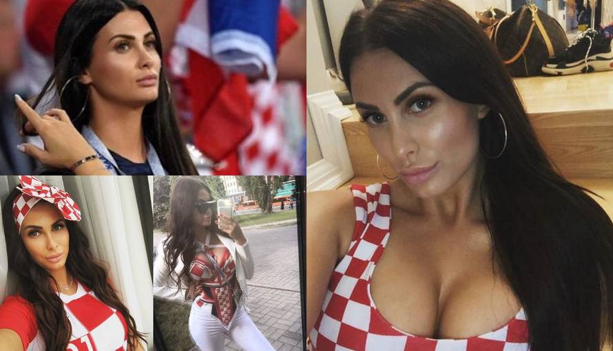 Podrška Vatrenima: Ivana Vida 'okida' seksi selfije po Rusiji