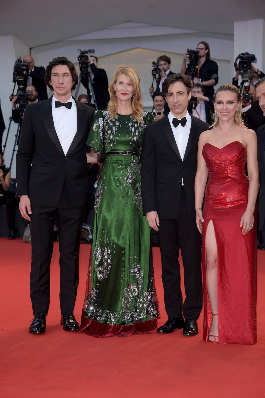 76th Venice Film Festival 2019, Red carpet film “Marriage story”.