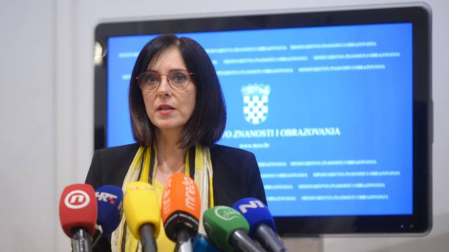 Zagreb: Ministrica Blaženka Divjak izvjestila o novostima u odgoju i obrazovanju