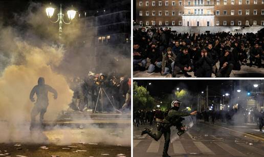 FOTO Kaos u Grčkoj: Tisuće traže pravdu zbog stravične nesreće za koju i dalje 'nitko nije kriv'