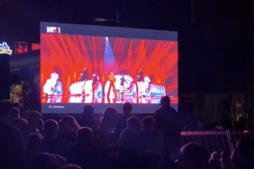 Organizirano gledanje Eurosonga u Umagu