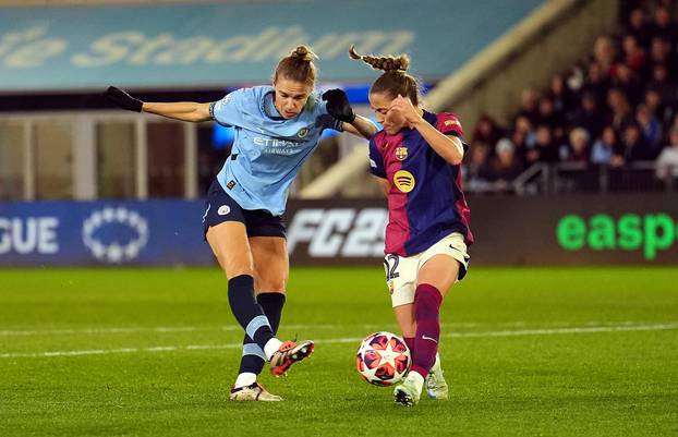 Manchester City v Barcelona - UEFA Women's Champions League - Group D - Manchester City Joie Stadium