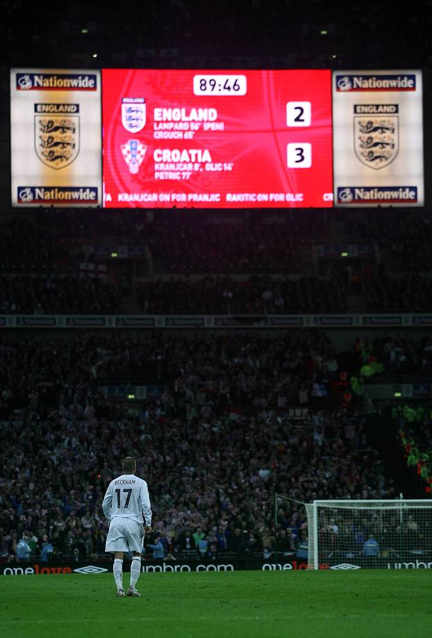 London: 21.11.2007, kvalifikacije za EURO 2008, Engleska - Hrvatska 