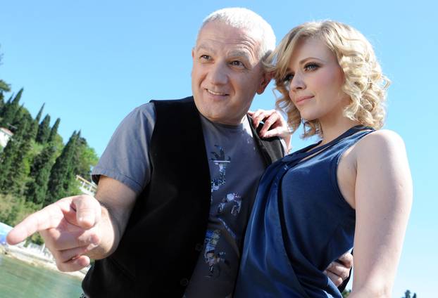 Split: Snimanje spota Jelene Rozga i Željka Samardži?a na plaži Kaštelet