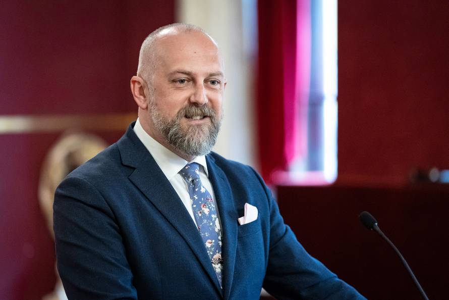 Konferencija za medije povodom stupanja Vladimira Hama na dužnost intendanta HNK Osijek