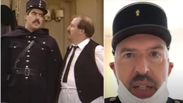 Vratio se žandar iz serije 'Allo 'Allo! i dao upute za karantenu