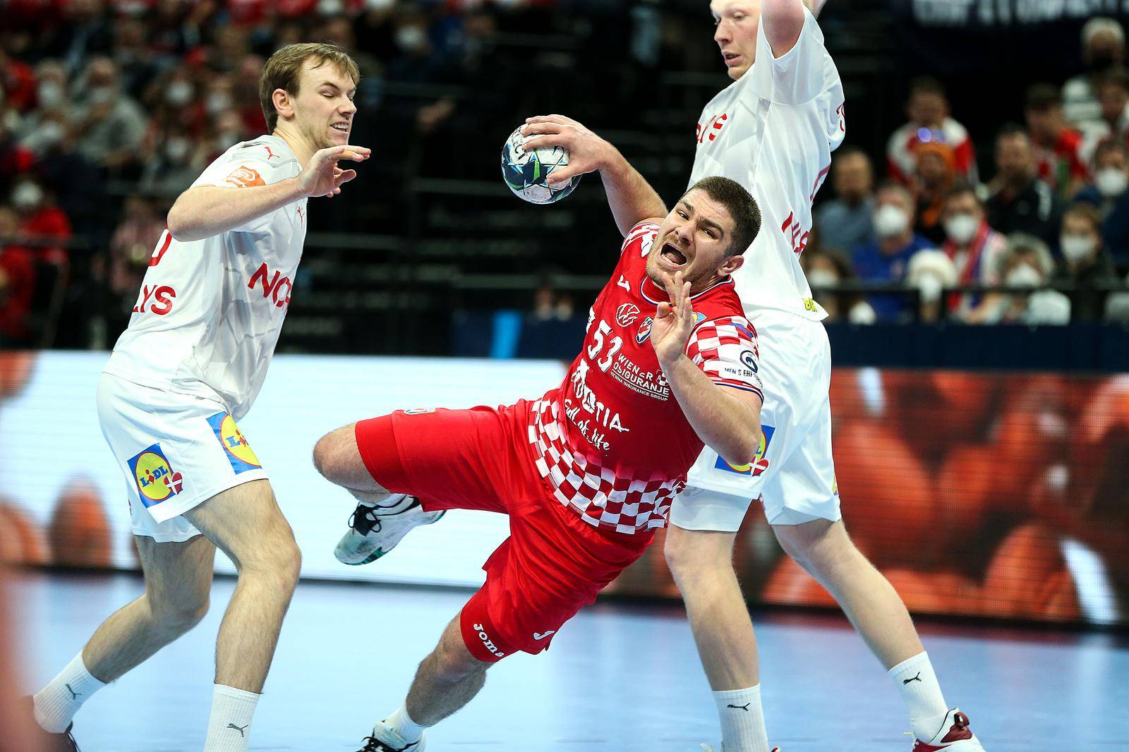 Budimpešta: EHF Europsko prvenstvo: Danska - Hrvatska