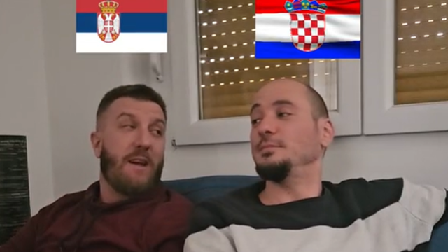 OVO JE HIT! Hrvat i Srbin pričaju nakon tri rakije: Video u jednom danu pogledalo milijun ljudi