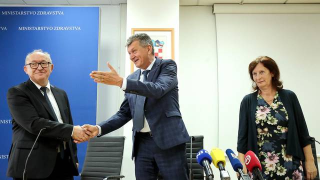 Zagreb: KujundÅ¾iÄ sa sindikatima zdravstva potpisao Dodatak 2. kolektivnom ugovoru