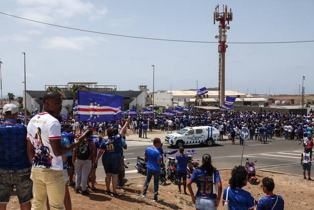 FIFA World Cup 2026 - Cape Verde arrive home in Praia