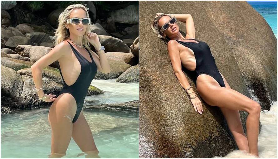 Maja Šuput pozirala je u crnom kupaćem kostimu na luksuznoj destinaciji: 'Kako je počeo dan'
