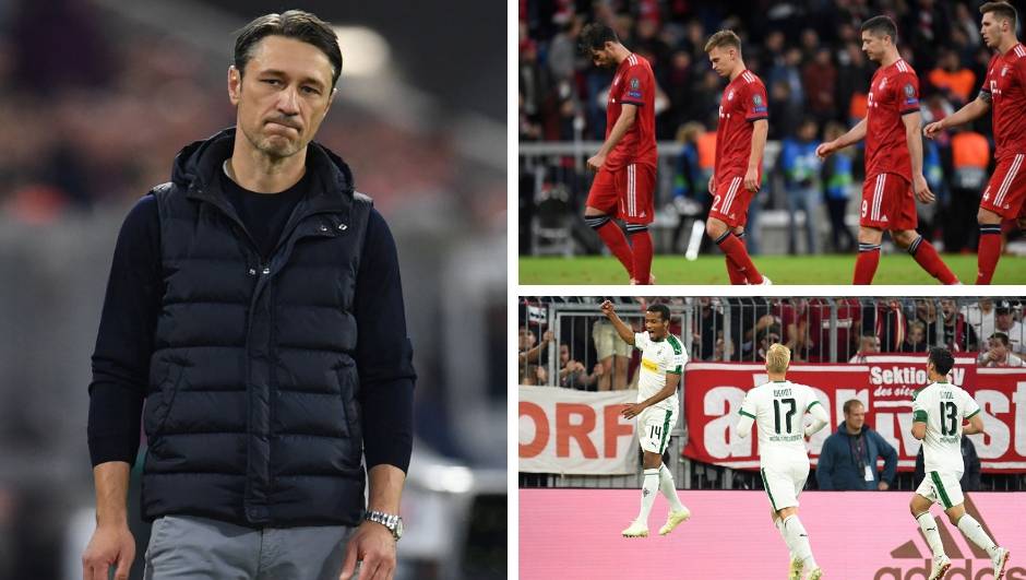 Debakl Nike Kovača: Bayern je teško stradao od M'gladbacha