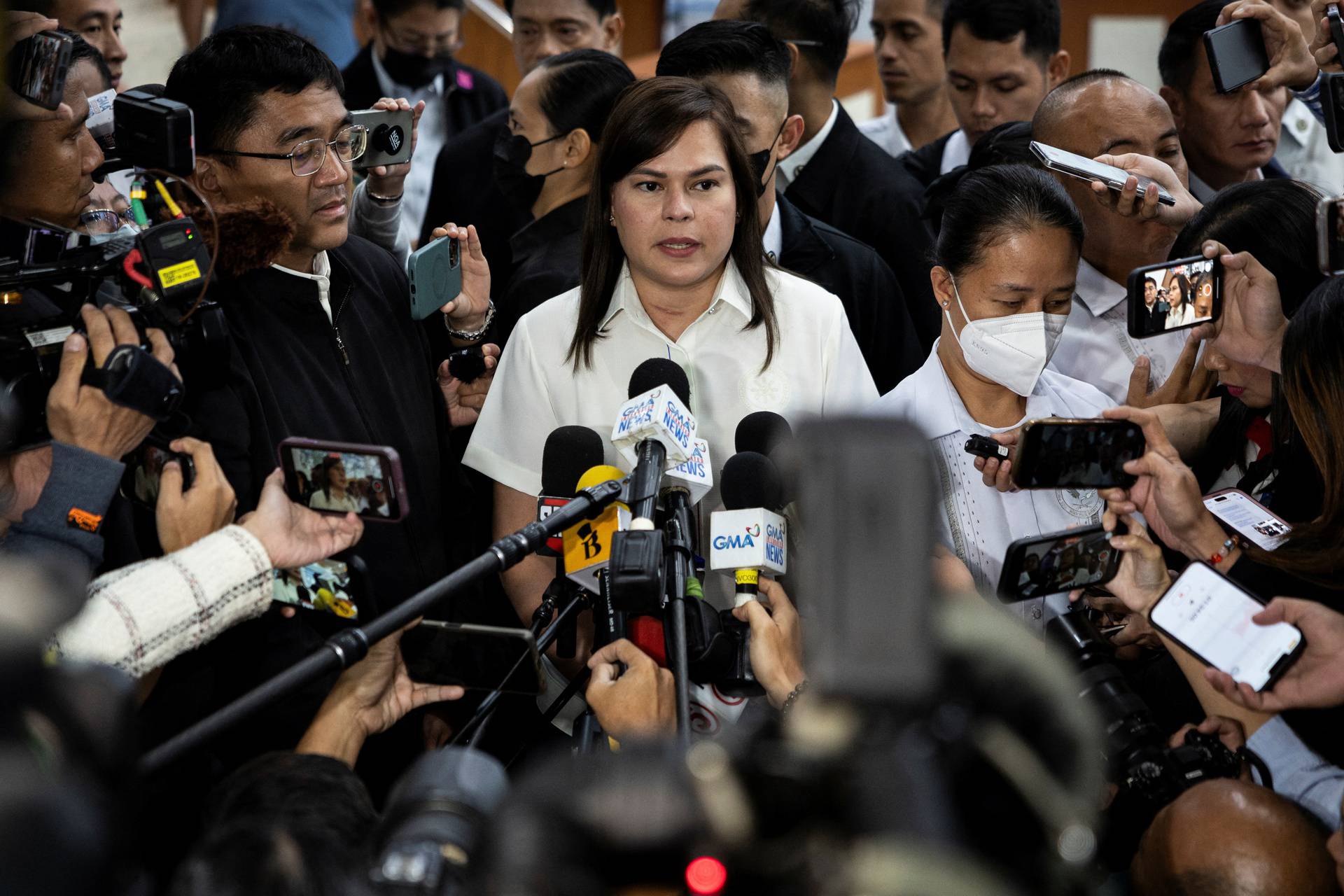 Philippine Vice-President Sara Duterte at the House of Representatives