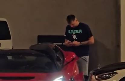 VIDEO Luki Dončiću u garaži blokirali Neveru od 2 milijuna eura. Njegova reakcija je hit