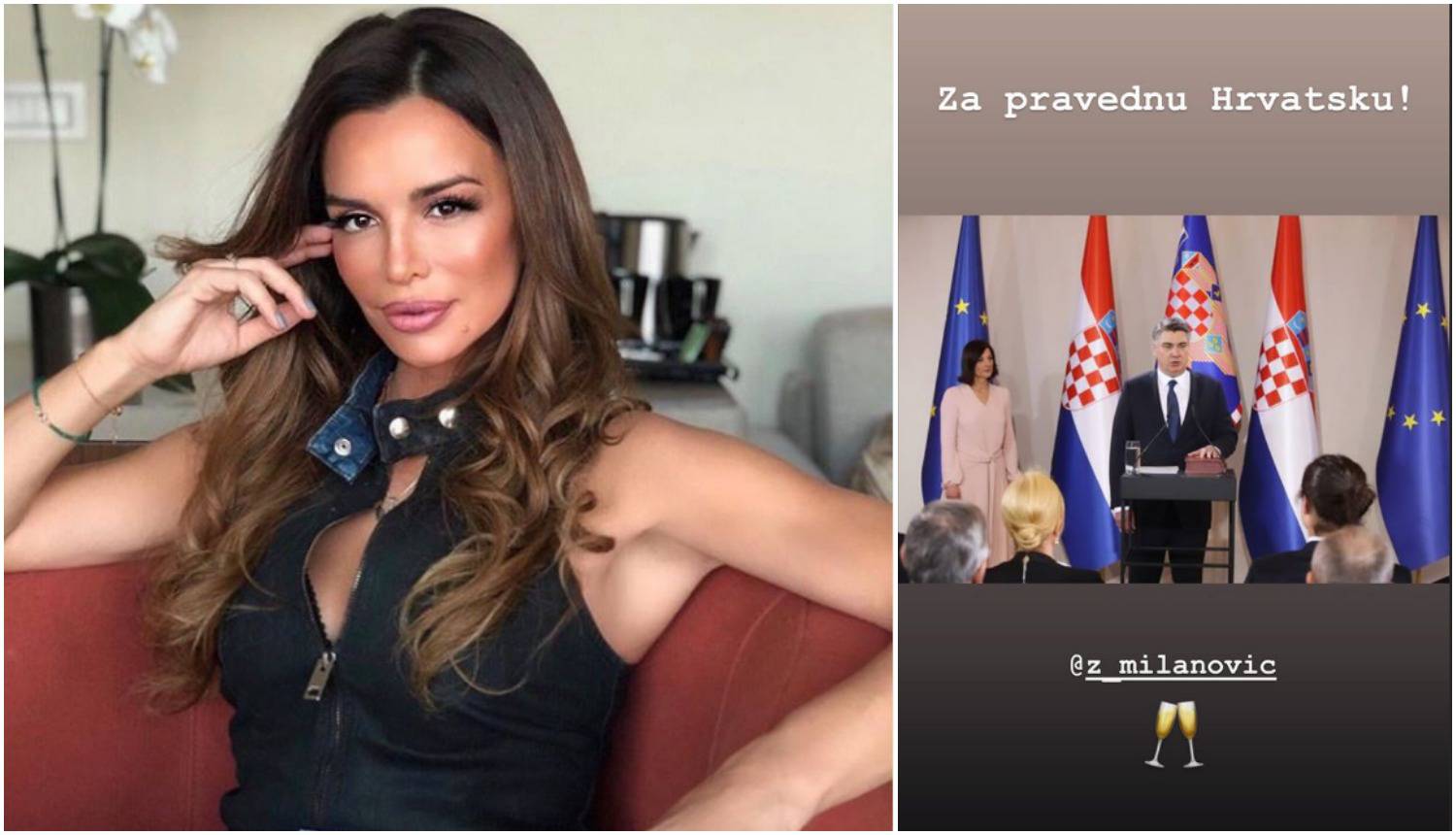 Severina je javno čestitala Milanoviću: 'Za pravednu RH'