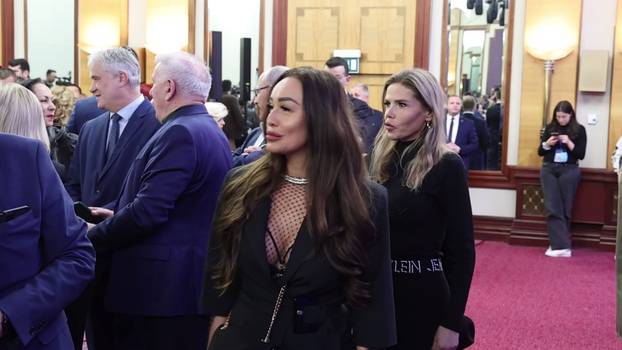 HDZ-ovka Tea Franić privukla je sinoć pažnju izjavom da je Milanović režimski predsjednik i da mu slijede neredi na Kosovu