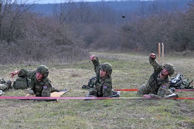 FOTO Vojnici Gardijske oklopno-mehanizirane brigade natjecali se u Garešnici: Evo kako je bilo