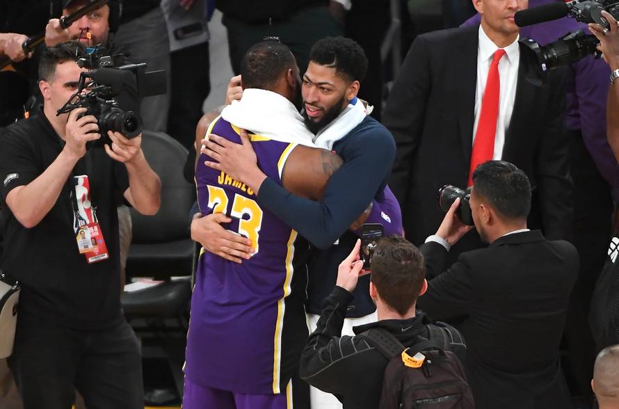 NBA: New Orleans Pelicans at Los Angeles Lakers