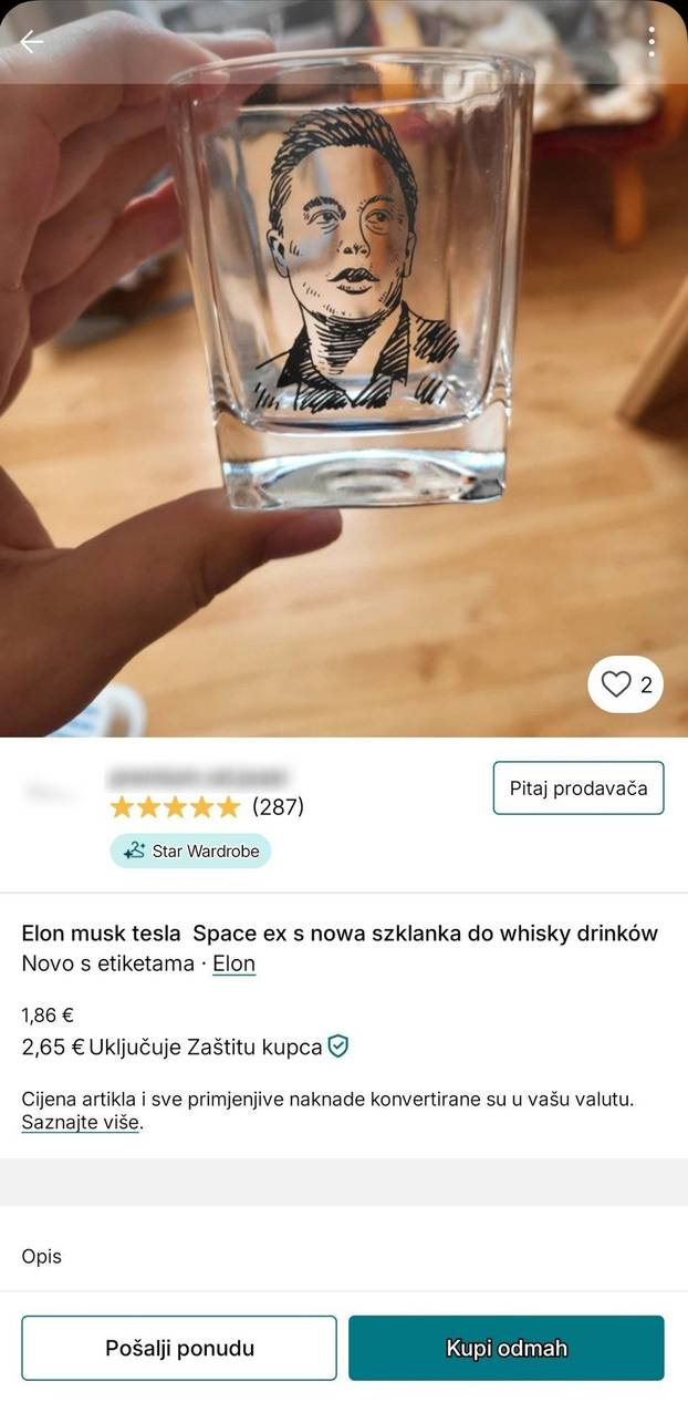 FOTO Bizarni oglasi! Prodaju kamen s plaže, žvrljotine beba i haljinu Grubnića za 6500 eura