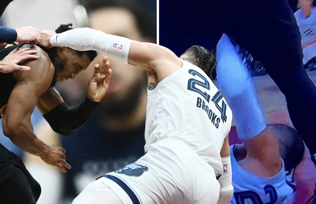 Makljaža u NBA ligi: Udario ga u međunožje pa je nastao kaos!