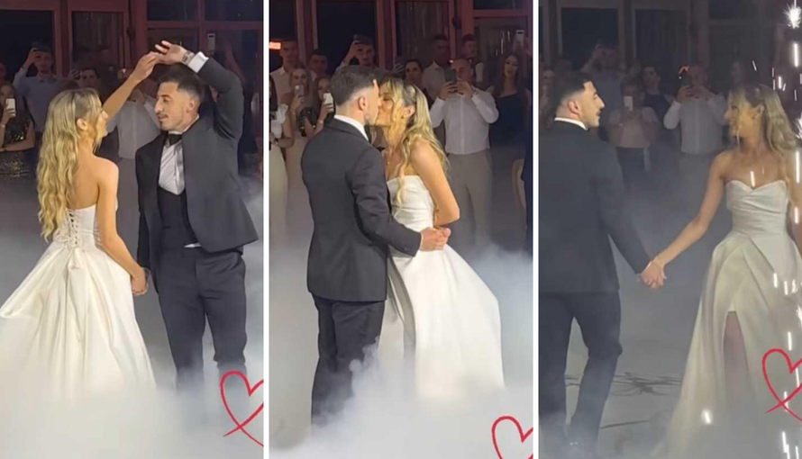 Pogledajte kako je izgledao prvi ples Juranovića i njegove Lane