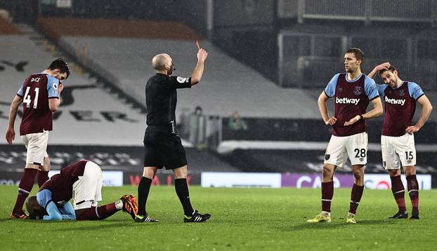 Fulham v West Ham United Premier League.