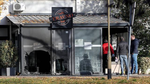 Zagreb: U ranim jutarnjim satima izbio požar u cafe baru Travno
