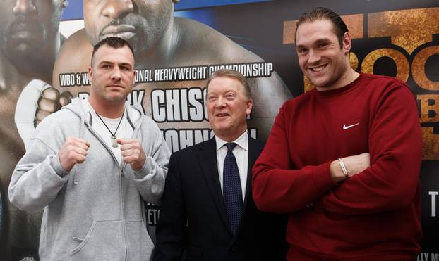 London: Konferencija za medije uo?i boksa?kog me?a izme?u Dereck Chisora i Tyson Furya