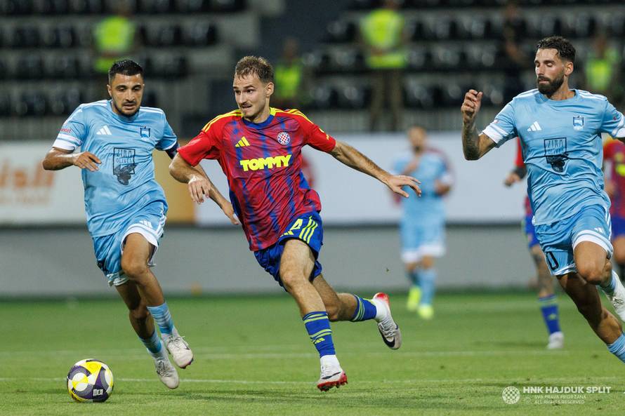 Zira - Hajduk 1-1: Sjajna akcija Kalika i Hrgovića spasila 'bile', u Splitu će morati igrati bolje