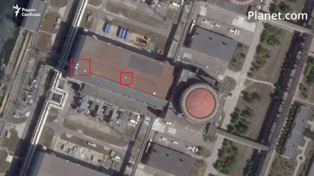 Što je to na krovu ukrajinske nuklearke? Satelitske snimke pokazuju čudne bijele objekte