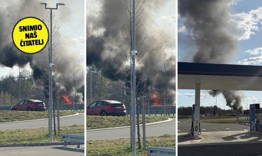 Buknuo automobil na Istarskom ipsilonu. Nema ozlijeđenih