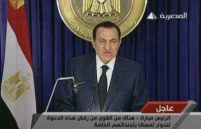 Egipćani bijesni na Mubaraka: Mora otići sada, a ne u rujnu
