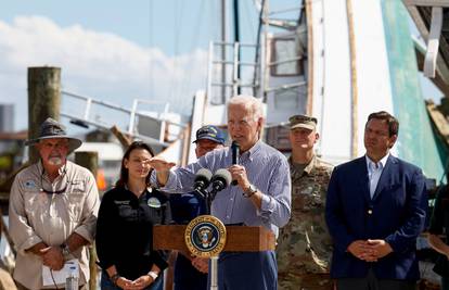 Biden na Floridi obećava pomoć nakon razornog uragana Ian