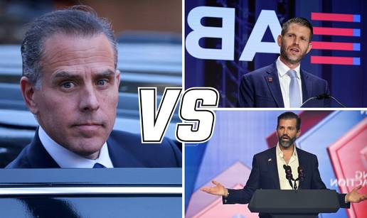 IDEMO U RING Bidenov sin &zcaron;eli me&ccaron; protiv Trumpovih sinova!