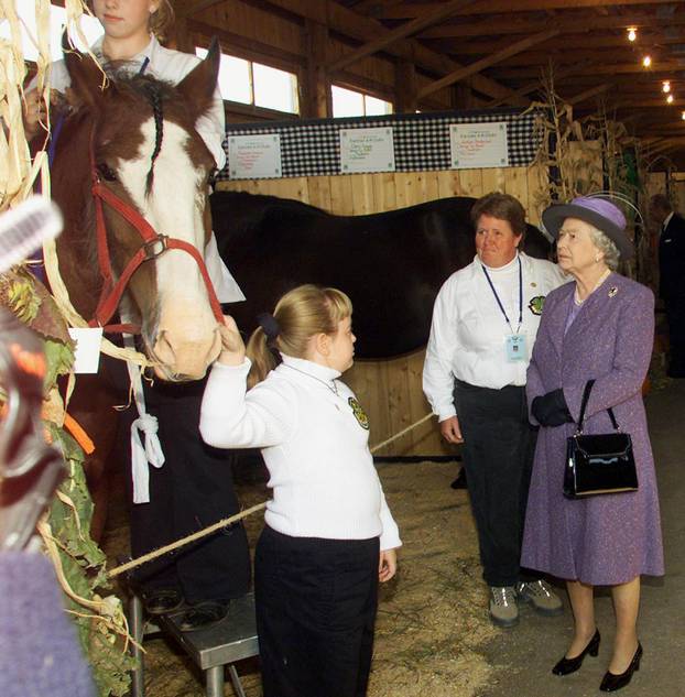 Queen Elizabeth II - Agricultural Fair - Canada