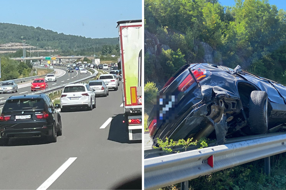 Kaos na cestama: Gust promet u smjeru mora, gužve posvuda, u sudaru na A1 sedam ozlijeđenih